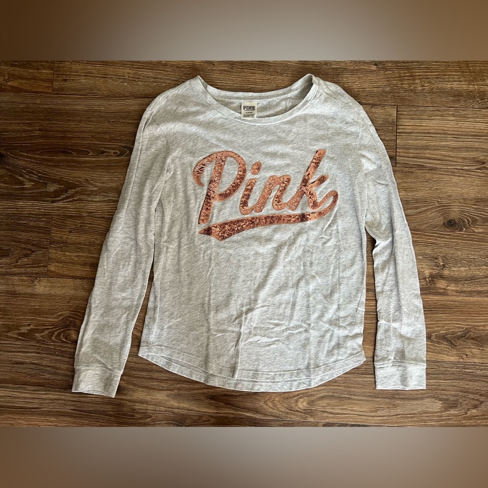 Victoria’s Secret PINK sequin shirt size Medium